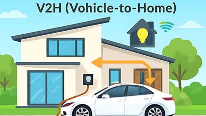 Az elektromos autó, mint háztartási akkumulátor – A V2H technológia jövője