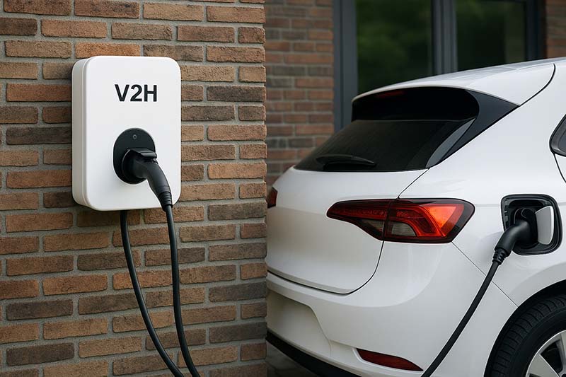 V2H töltők: Az elektromos autó új szerepe az otthoni energiarendszerekben